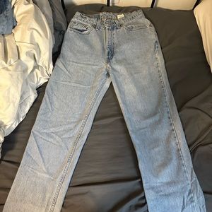 levi straight leg jeans